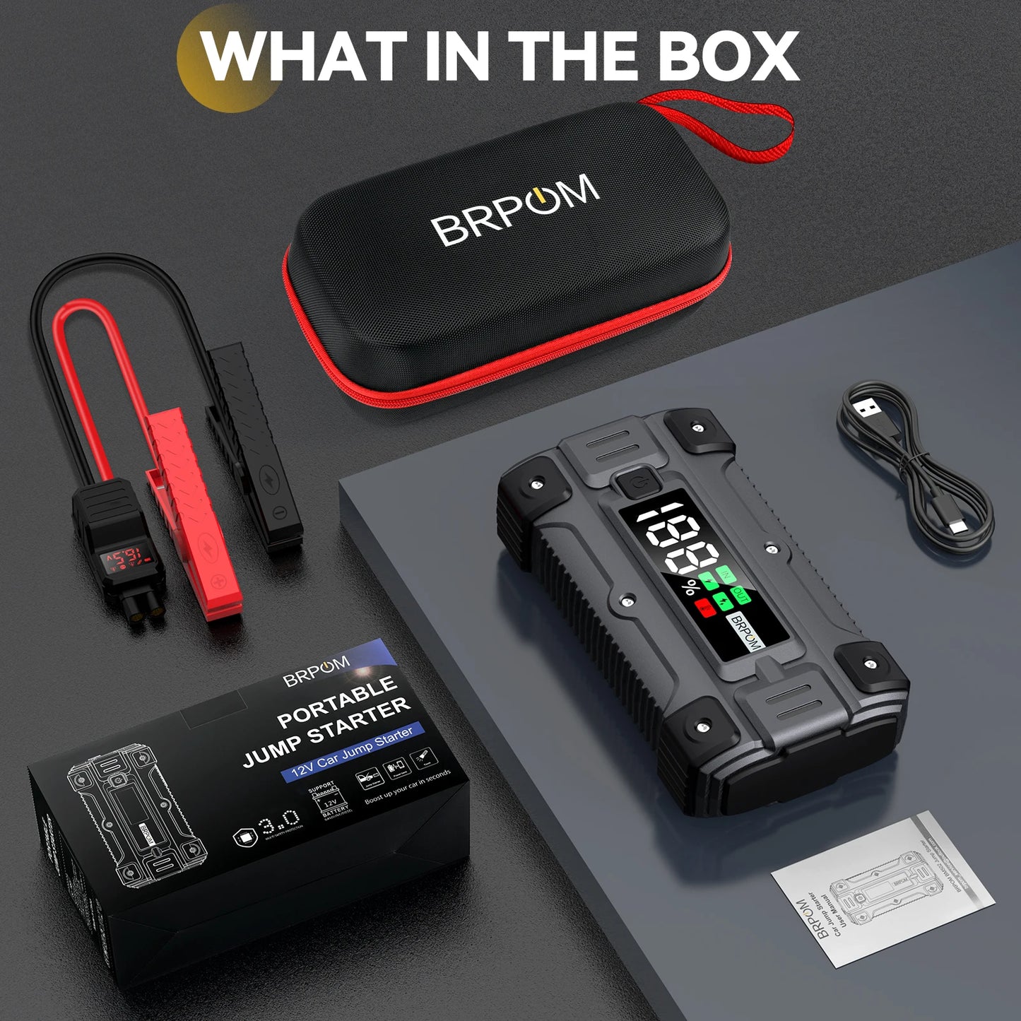Car Jump Starter & Fast Charging