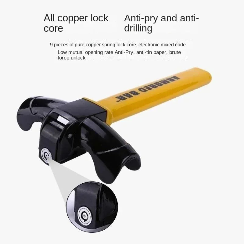 Car Steering Wheel Lock – T-Type