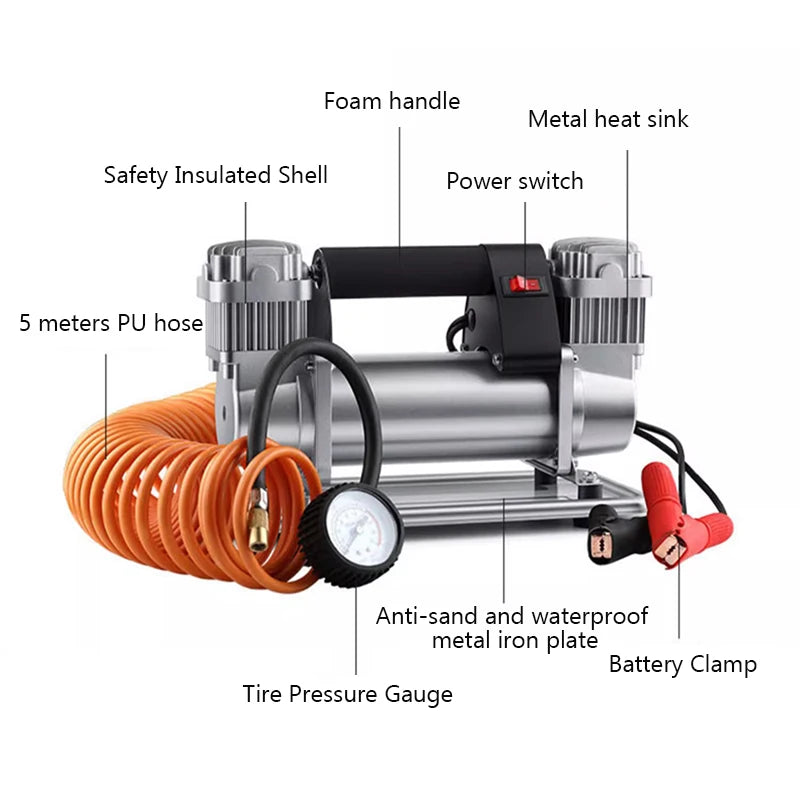 High-Power Car Air Pump