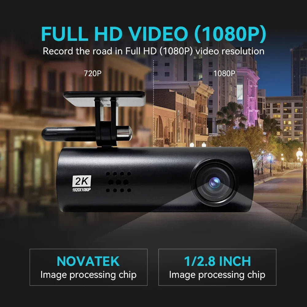 NOYAFA 1080P Car Dash Cam