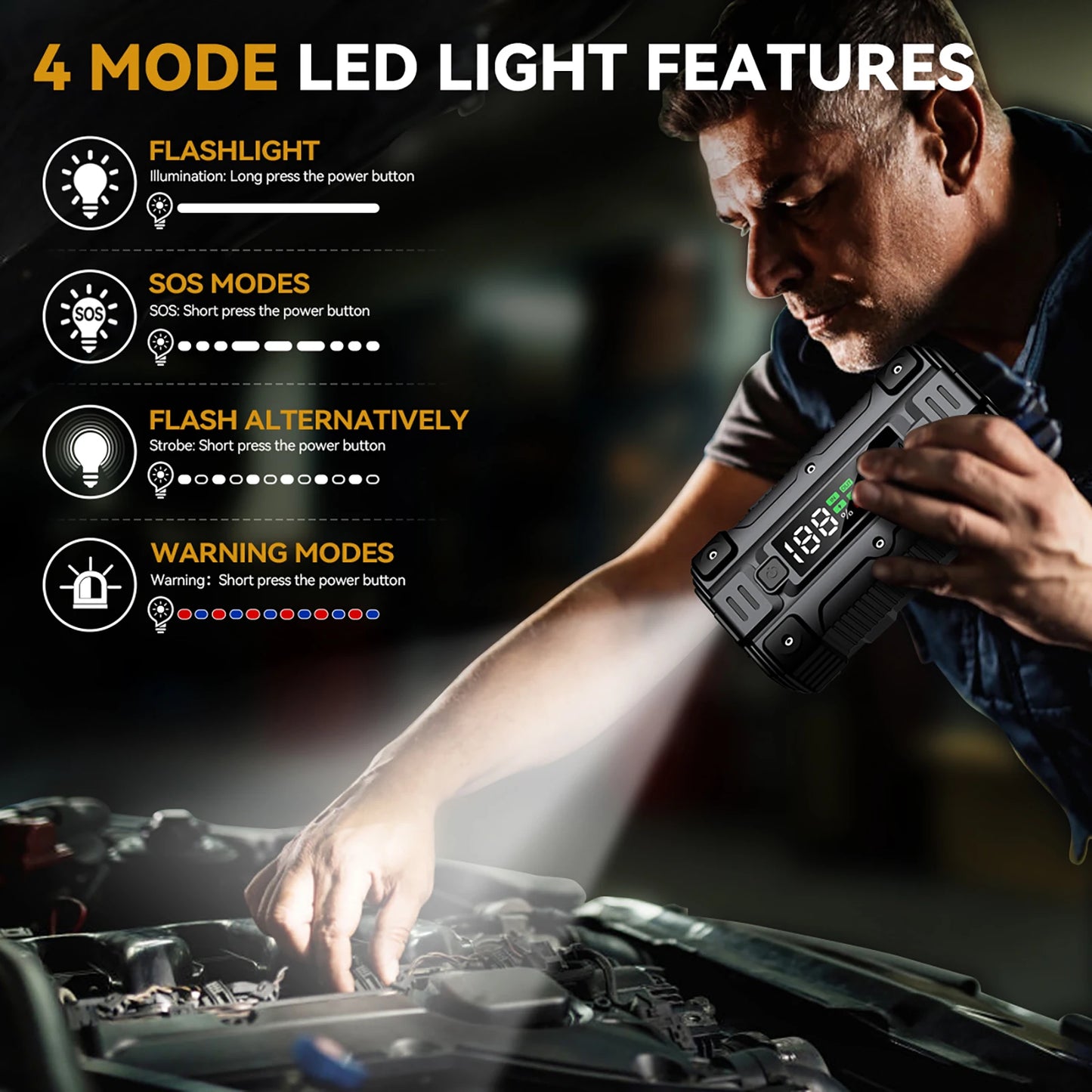 Car Jump Starter & Fast Charging