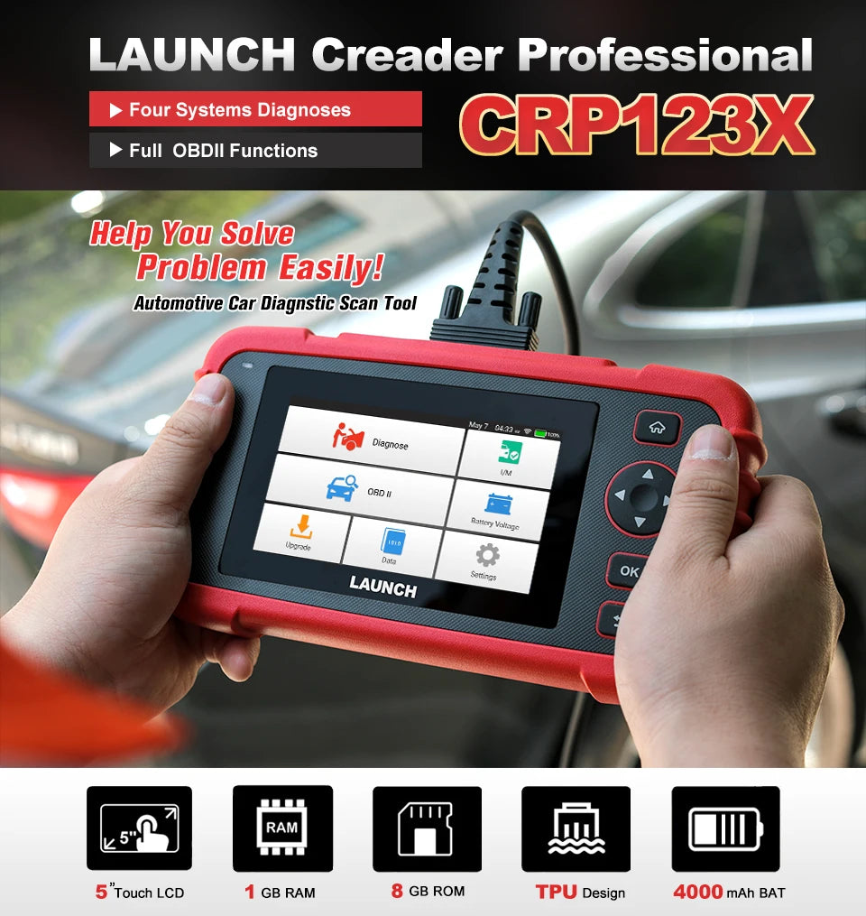 LAUNCH X431 CRP123X OBDII Scanner