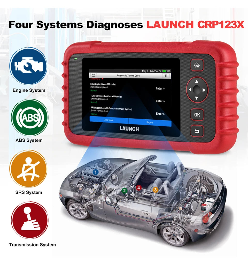 LAUNCH X431 CRP123X OBDII Scanner