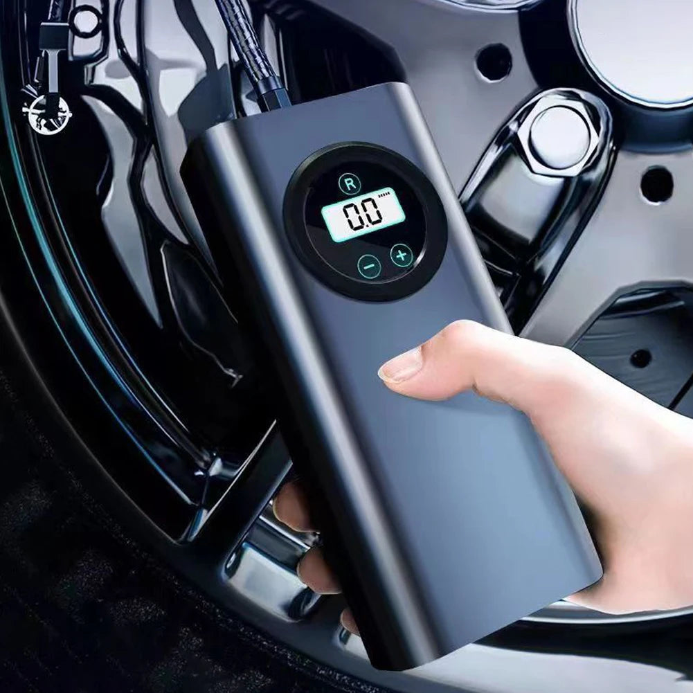 Car Tyre Inflator with Digital Gauge