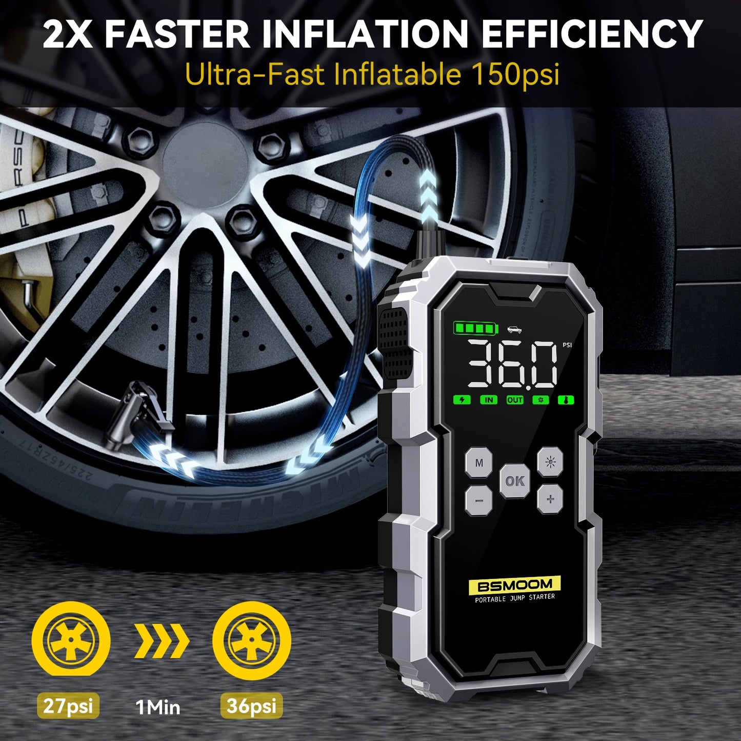 Car Jump Starter 6000A