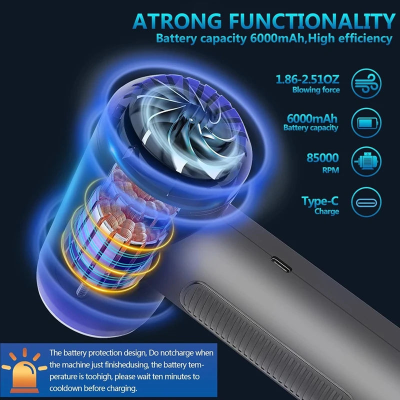 2-In-1 Cordless Air Duster