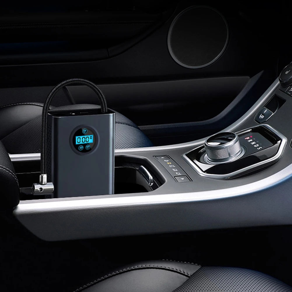 Car Tyre Inflator with Digital Gauge