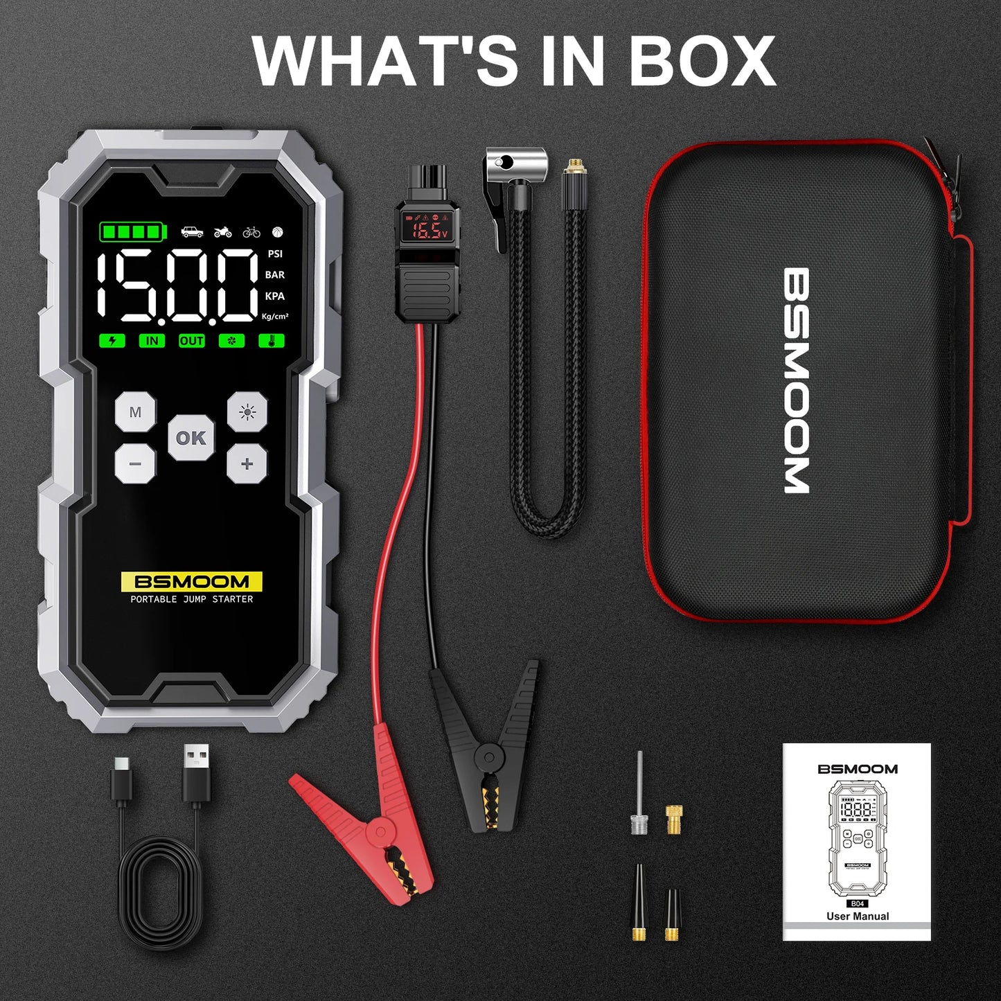 Car Jump Starter 6000A