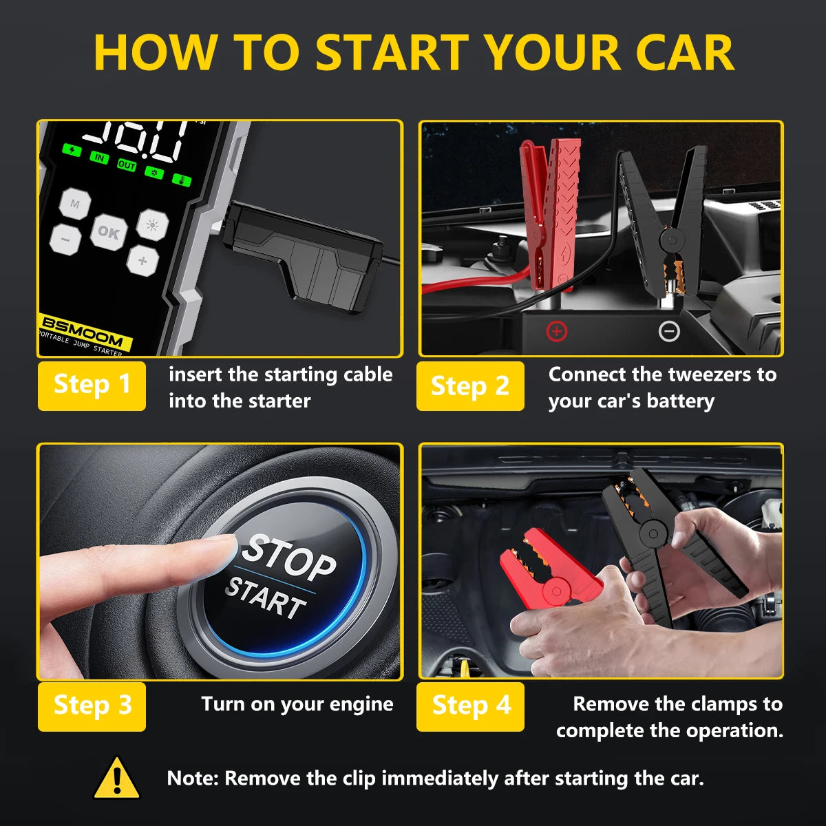 Car Jump Starter 6000A